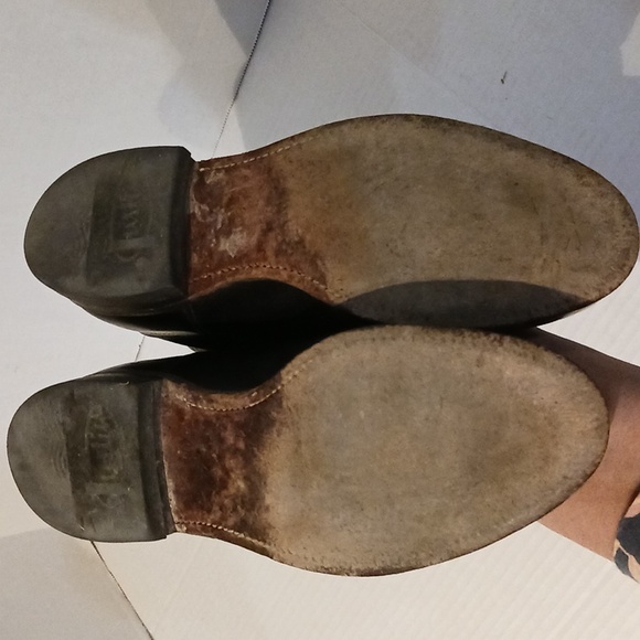 JUSTIN SZ 4 1/2 C Black Cowboy Boots - Picture 12 of 14